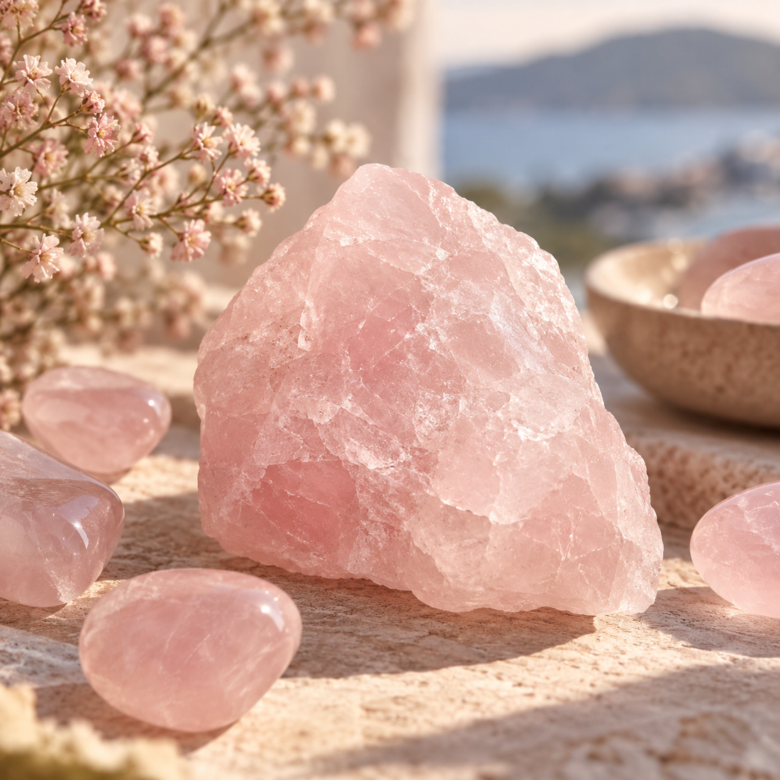 Quartz rose : la pierre de l’amour de soi 💗