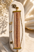 Bracelet Reina| Bracelet Signe Astrologique Balance – Tourmaline Rose, Quartz Rose & Nacre | Personnalisable